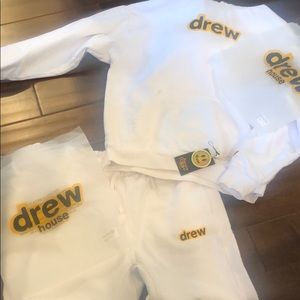 DREW HOUSE HOODIE AND SWEATPANTS SET NEW